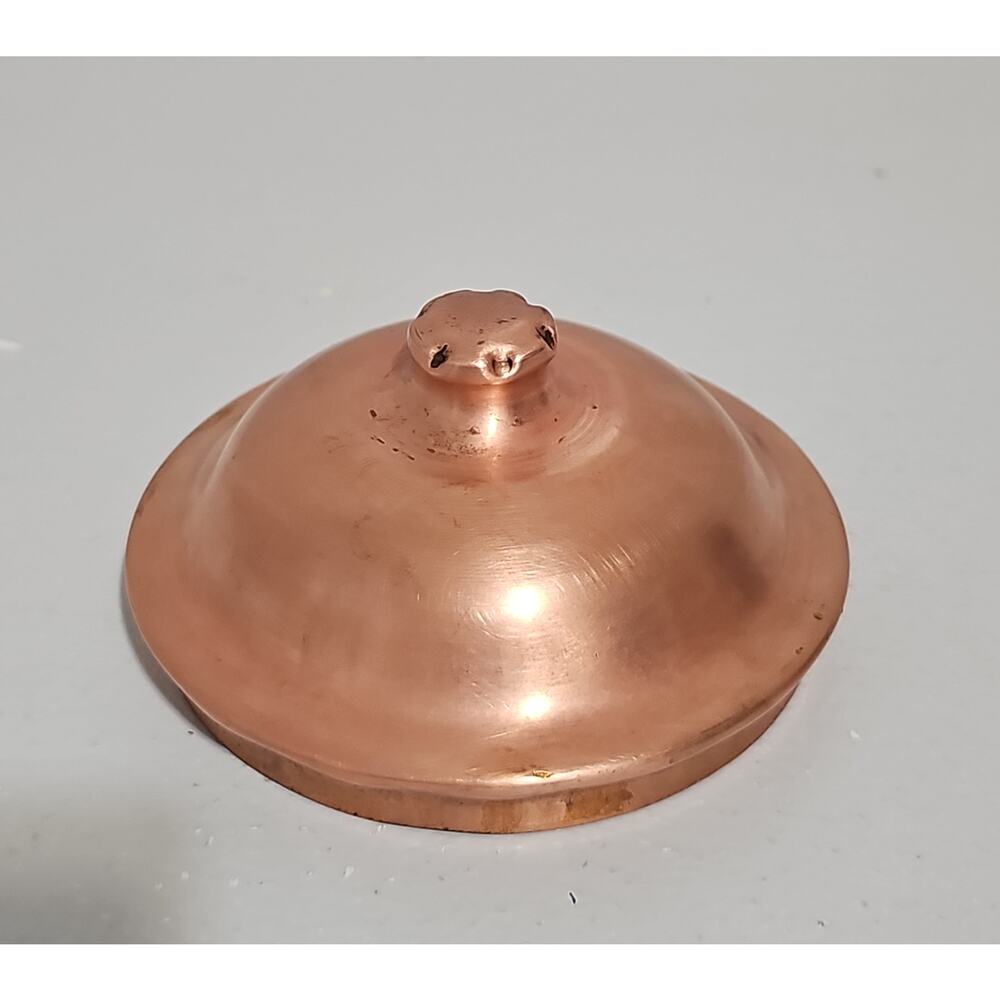 Vintage Copper Lid Replacement Piece Cottagecore Rustic Farmhouse French Country